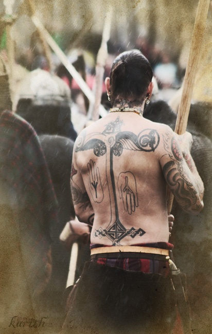 pagan tattoo warrior