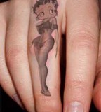 rockabilly tattoo betty boop