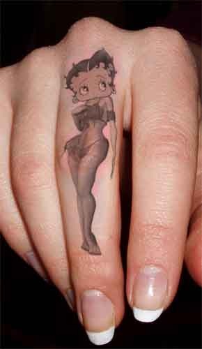 rockabilly tattoo betty boop