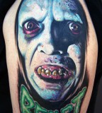 tattoo by Mike DeVries boogyman tattoo