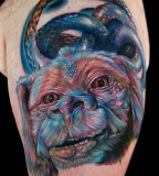 tattoo by Mike DeVries neverending story