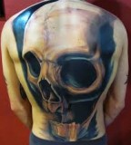 tattoo design for men amazing scull tattoo