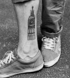 travel tattoo big ben