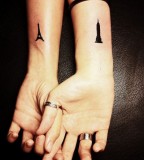 travel tattoo paris