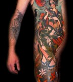 geisha tattoo by bugs