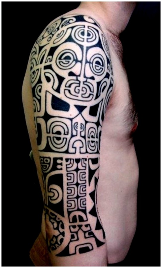 maori tattoo sleeve