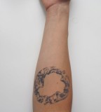 mountain circle tattoo