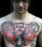 peter aurisch tattoo elephant