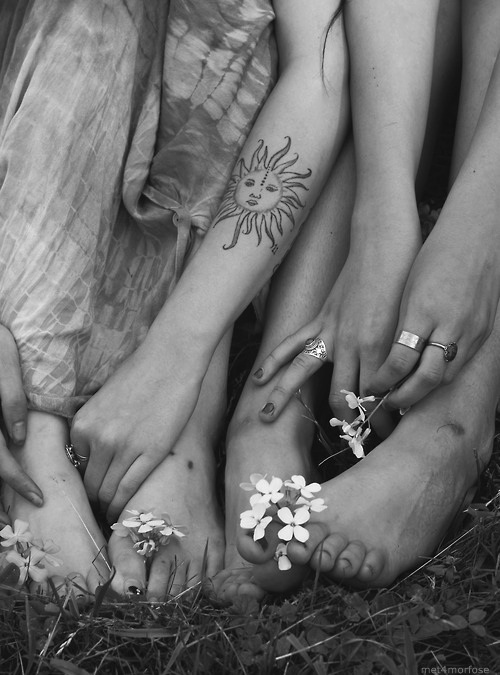 sun tattoo design girls