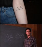 twinpeaks mountain tattoo