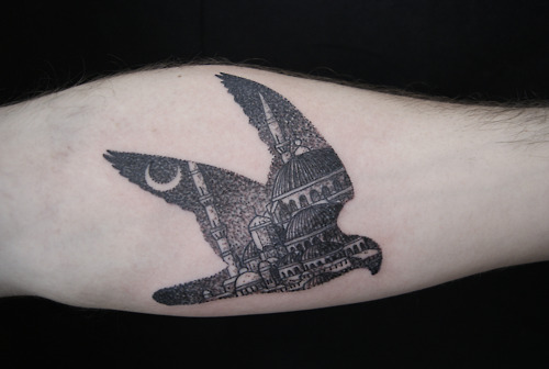 city night in bird tattoo by victor j webster