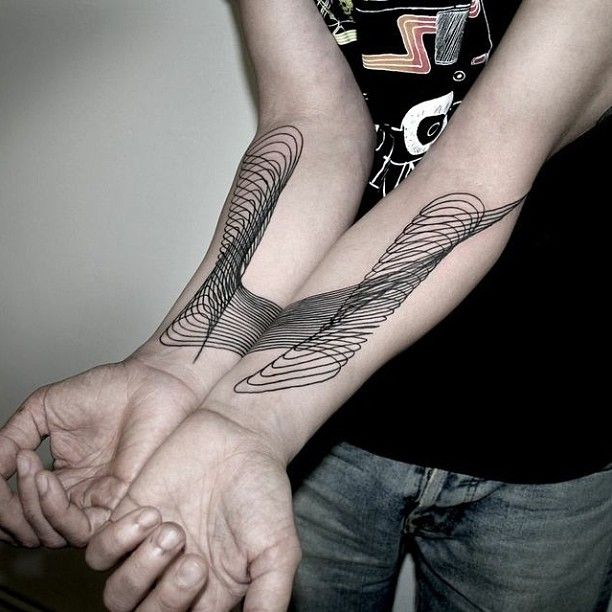 Awesome design tattoo by Chaim Machlev