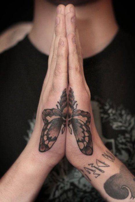 Cool butterfly tattoo