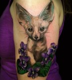 Cute fox tattoos