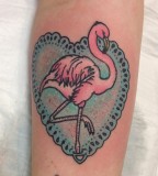 Flamingo tattoo