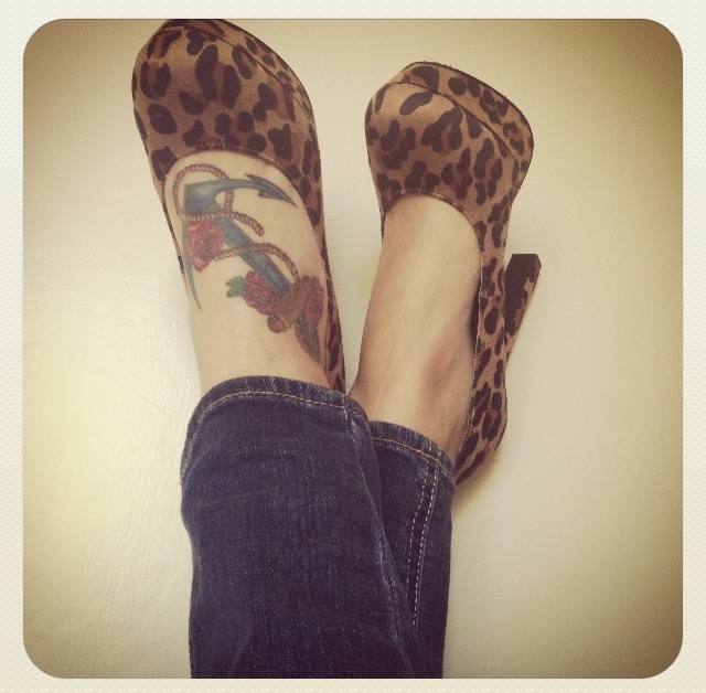 Foot tattoo