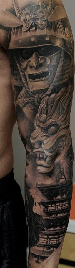 Japanese 3D tattoo