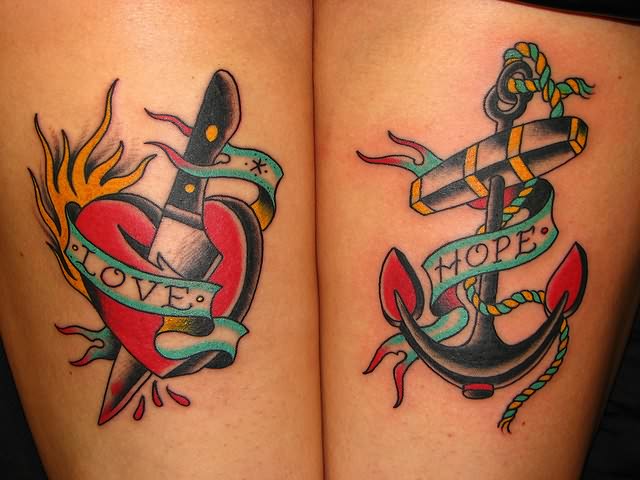 Love and hope tattoo