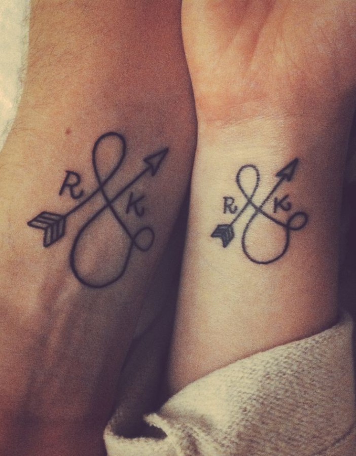 Love sign tattoos