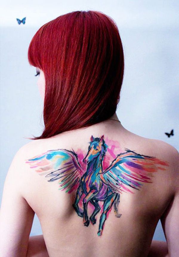 Miraculous horse tattoo