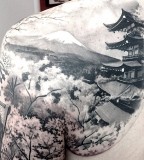 Nature tattoo by Matteo Pasqualin