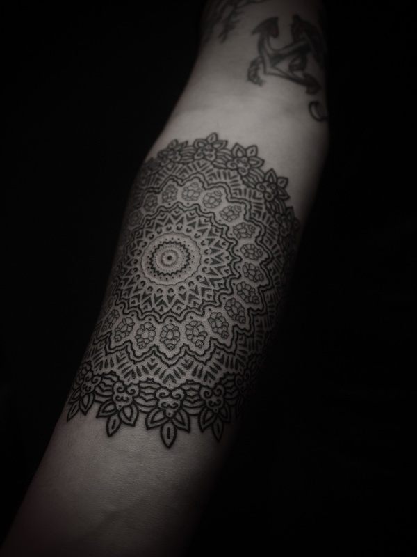 Ornaments Mandala tattoo