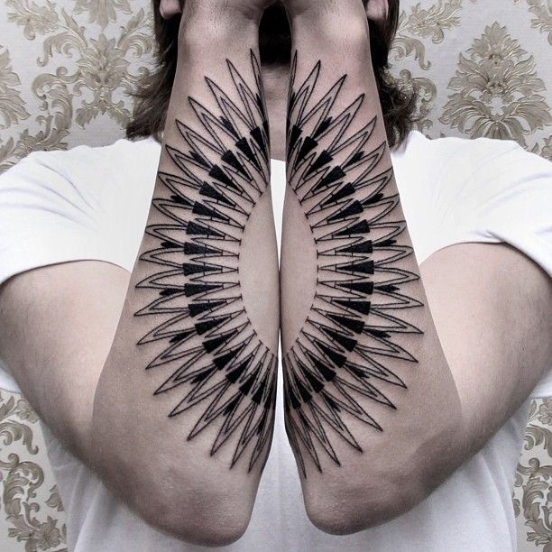 Ornaments tattoo by Chaim Machlev