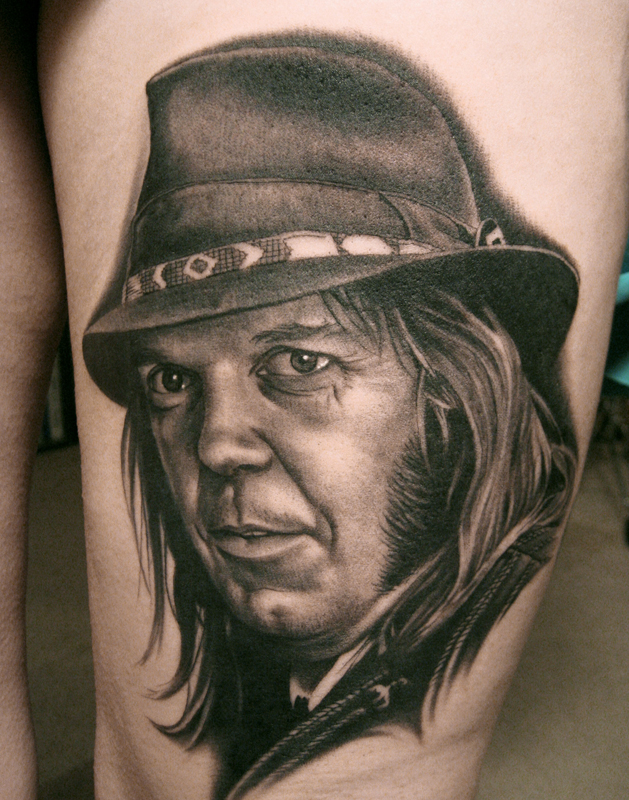 People tattoo by Bob Tyrell