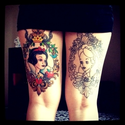 Princess tattoo