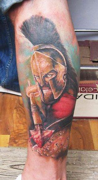 Soldier tattoo by Miroslav Pridal