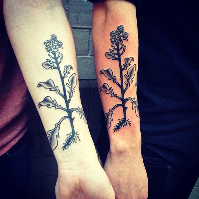 Trees tattoo by Philippe Fernandez