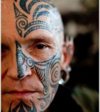 Unique Face Tattoo Designs For Man