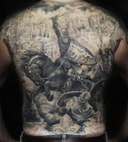 War horse tattoo