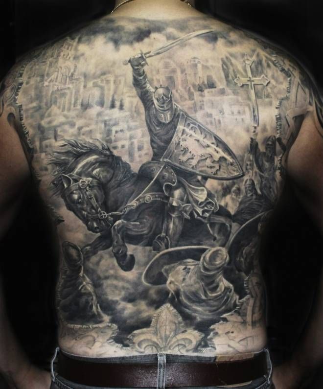 War horse tattoo