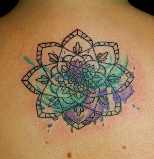 Watercolor tattoo