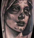 Women tattoo by Matteo Pasqualin