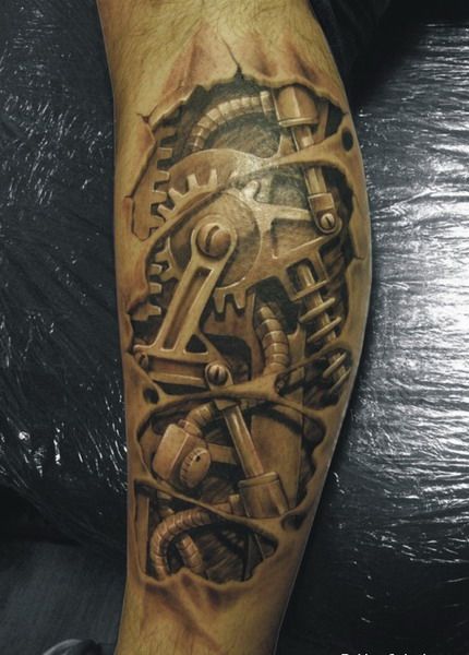 Wonderful 3D tattoo