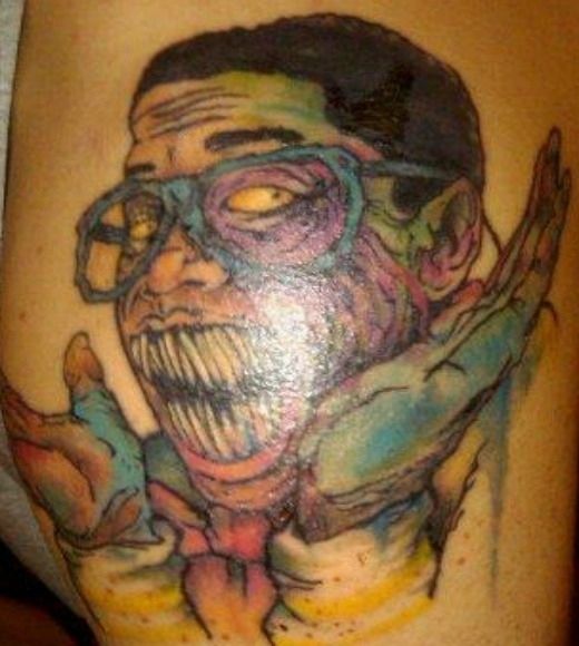 Zombie Jaleel White tattoo