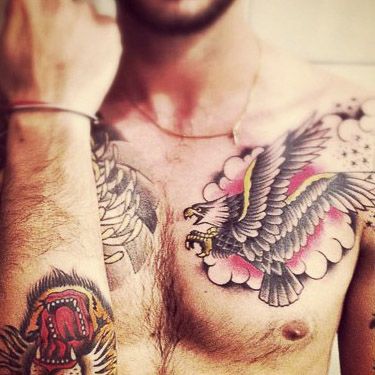 colofrul eagle tattoo