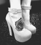 cute rose tattoo