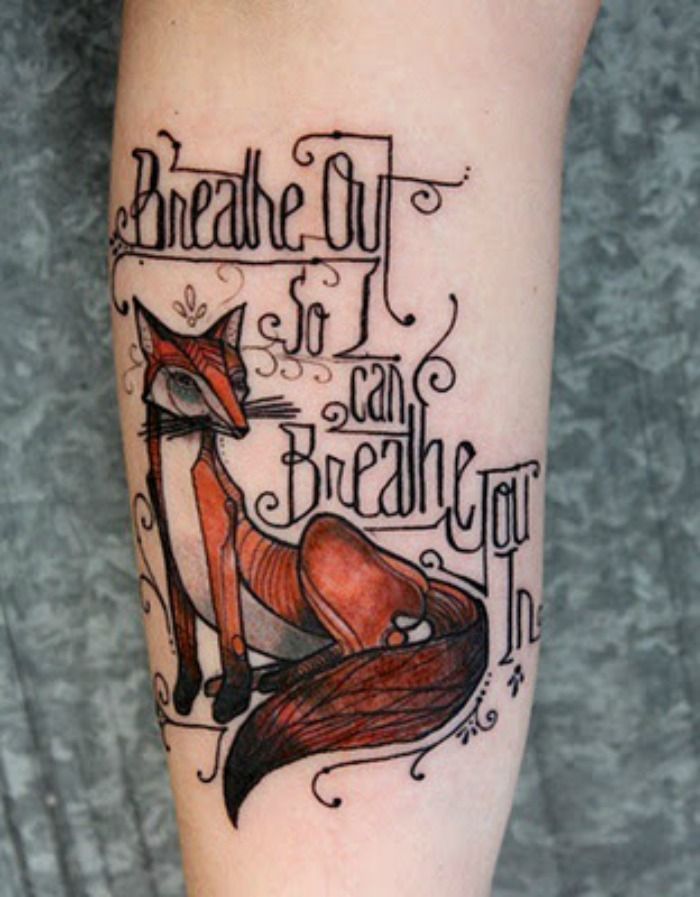 david hale tattoo breathe out so I can breathe you in