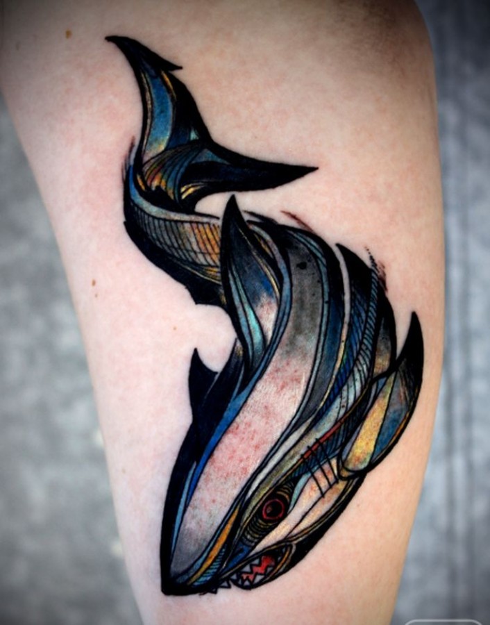 david hale tattoo shark