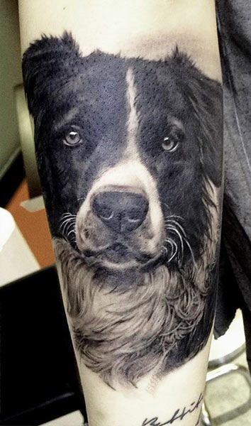 dog tattoo