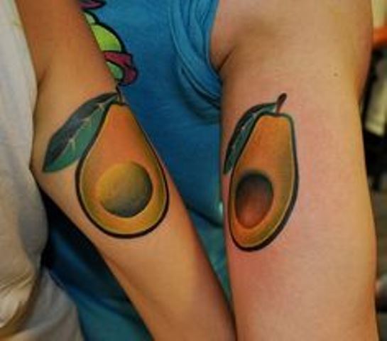 marcin aleksander surowiec tattoo avocado for couple