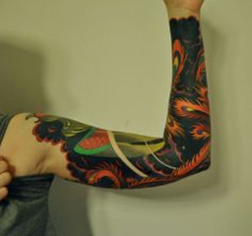 marcin aleksander surowiec tattoo full arm sleeve