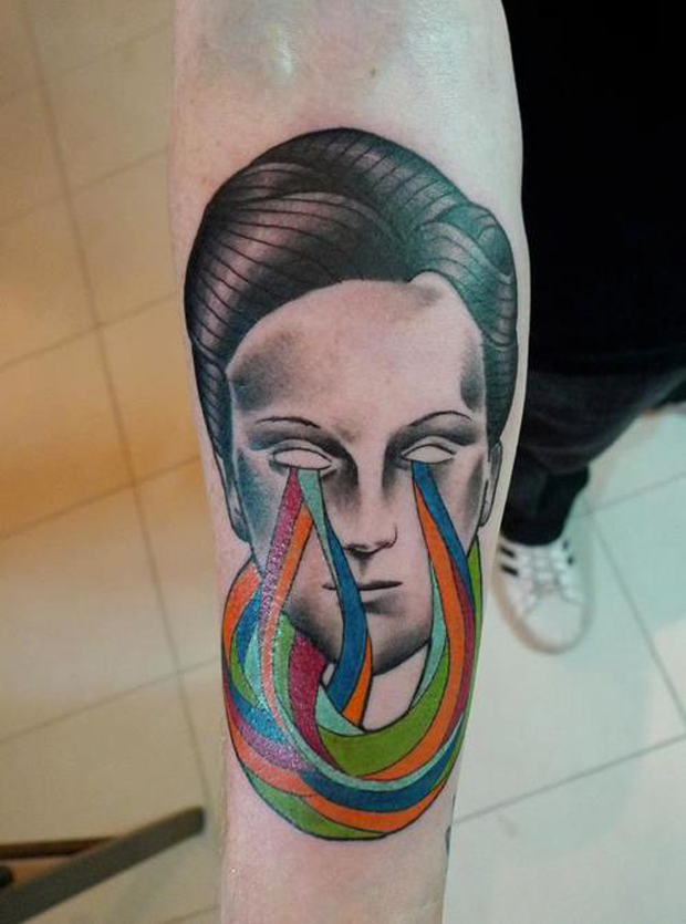 mariusz trubisz boy face tattoo