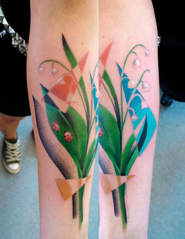 mariusz trubisz lily of the valley tattoo
