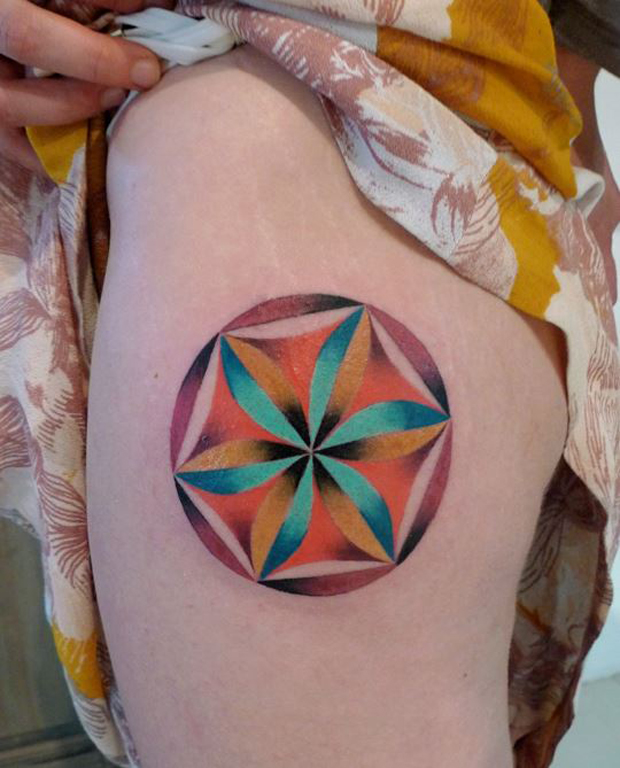 mariusz trubisz mandala tattoo