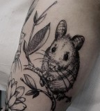 mouse tattoo animals