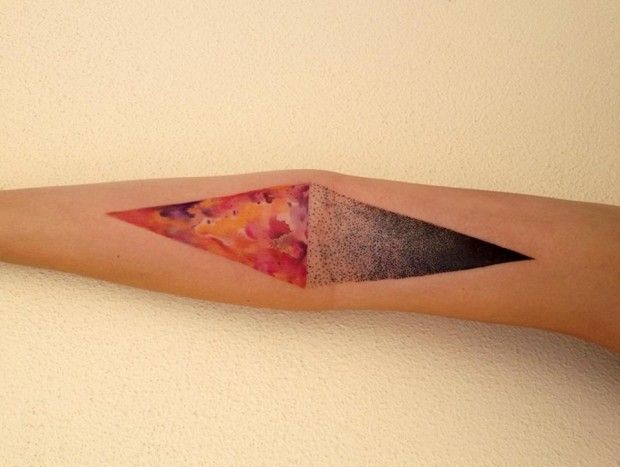 ondrash tattoo rhombus on arm